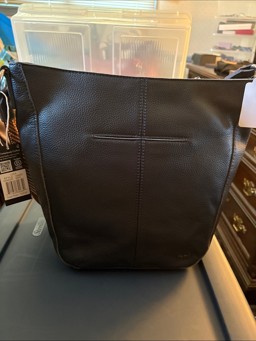The Sak Lucia Tote in Indigo - Picture 7 of 10